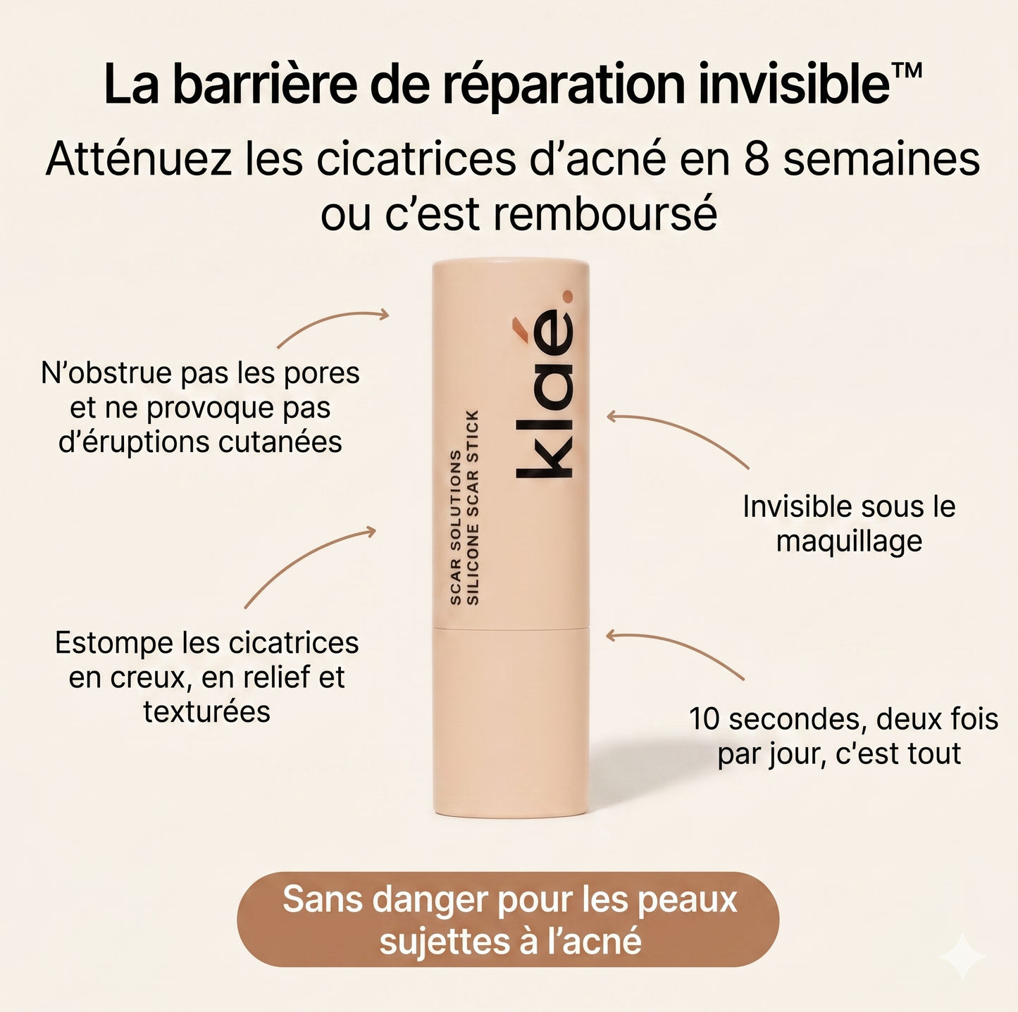 Klaé — Stick Cache-Imperfection & Soin